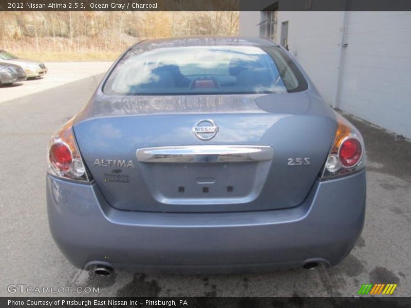 Ocean Gray / Charcoal 2012 Nissan Altima 2.5 S