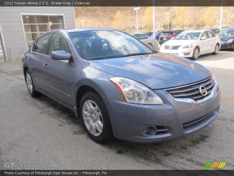 Ocean Gray / Charcoal 2012 Nissan Altima 2.5 S