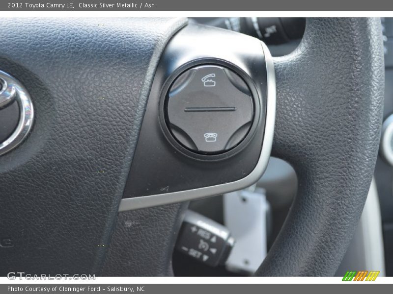 Classic Silver Metallic / Ash 2012 Toyota Camry LE