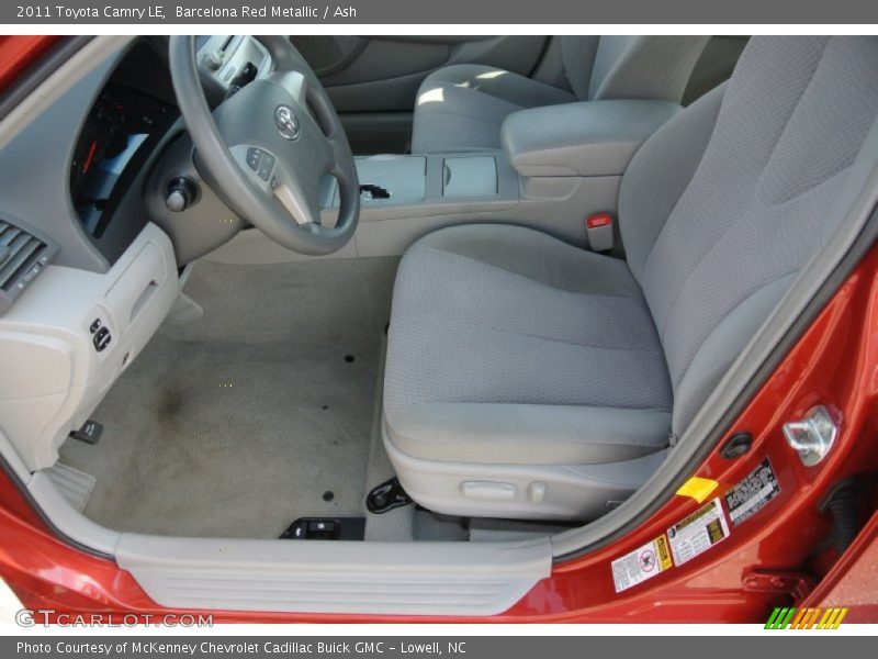 Barcelona Red Metallic / Ash 2011 Toyota Camry LE
