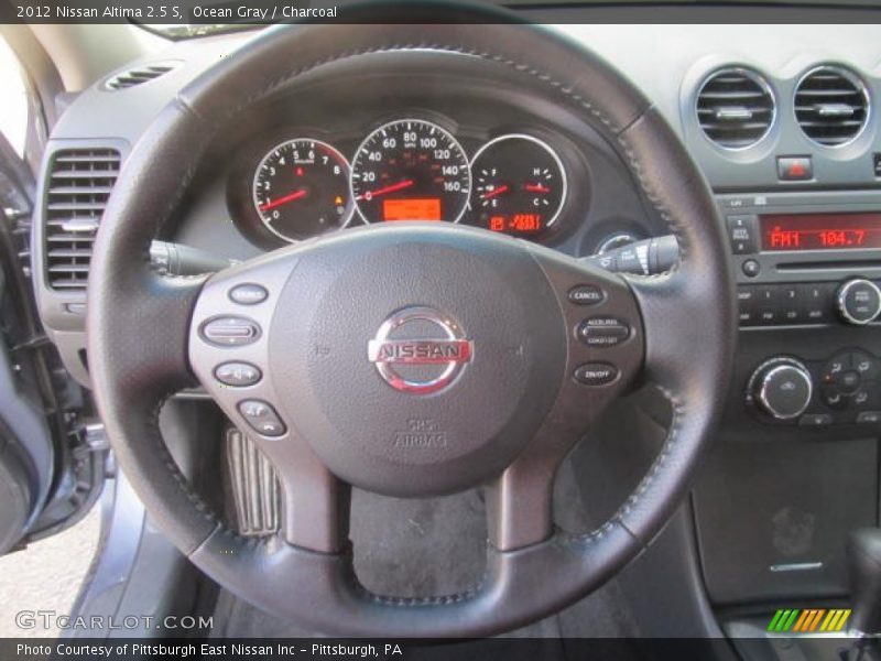 Ocean Gray / Charcoal 2012 Nissan Altima 2.5 S