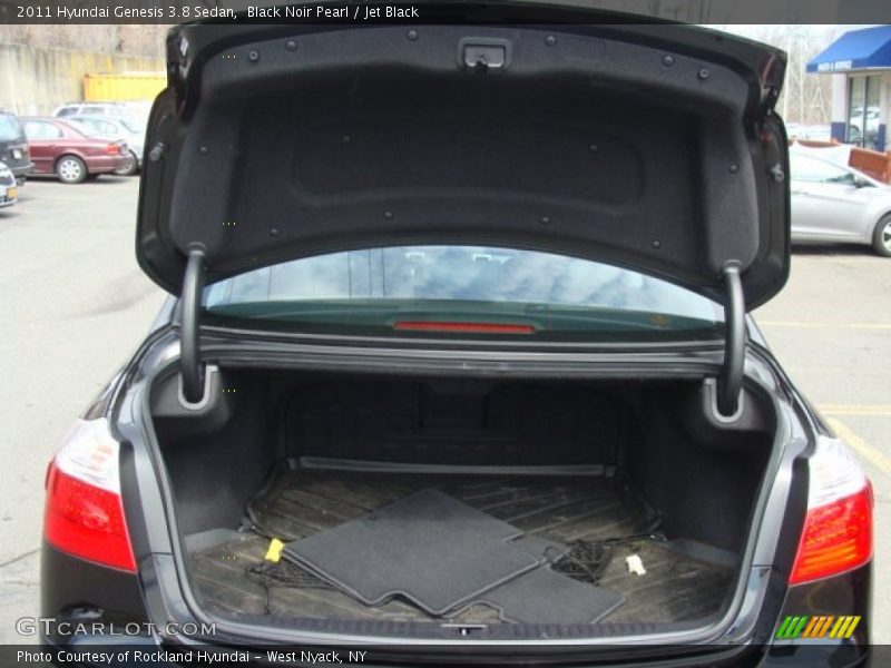 Black Noir Pearl / Jet Black 2011 Hyundai Genesis 3.8 Sedan
