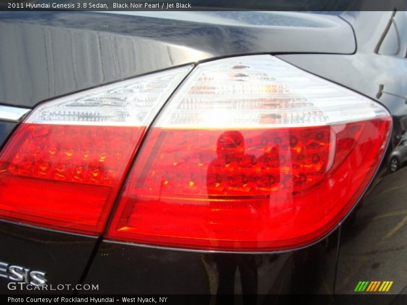 Black Noir Pearl / Jet Black 2011 Hyundai Genesis 3.8 Sedan