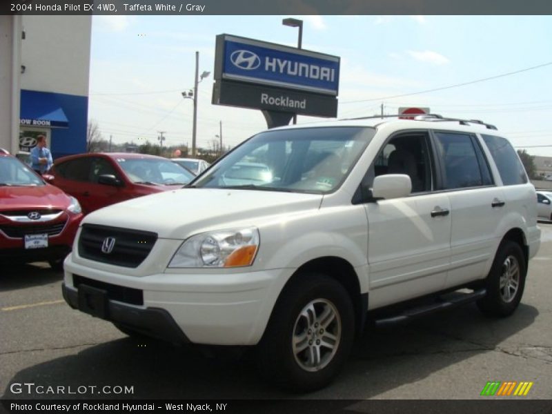 Taffeta White / Gray 2004 Honda Pilot EX 4WD