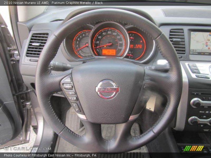 Platinum Graphite Metallic / Black 2010 Nissan Murano LE AWD
