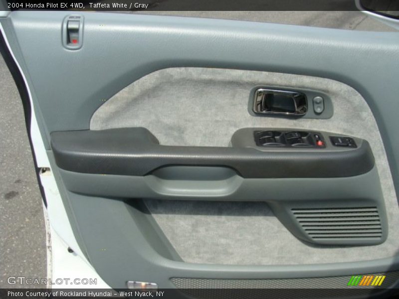 Taffeta White / Gray 2004 Honda Pilot EX 4WD