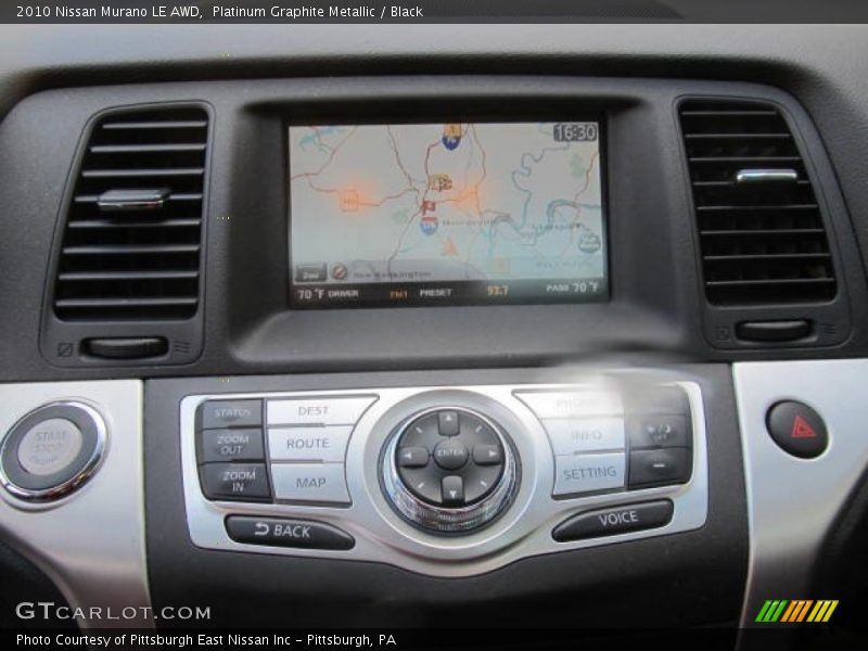 Platinum Graphite Metallic / Black 2010 Nissan Murano LE AWD