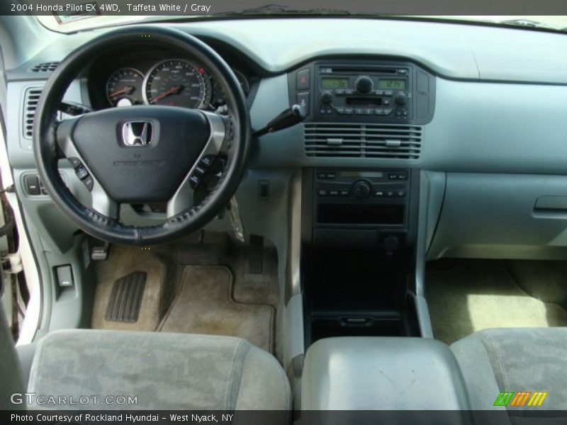 Taffeta White / Gray 2004 Honda Pilot EX 4WD