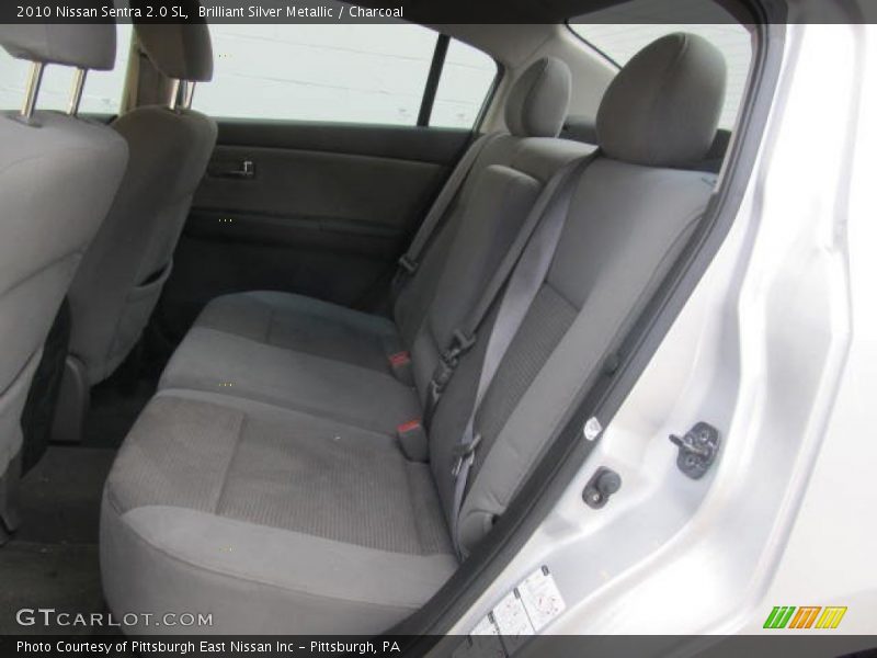 Brilliant Silver Metallic / Charcoal 2010 Nissan Sentra 2.0 SL