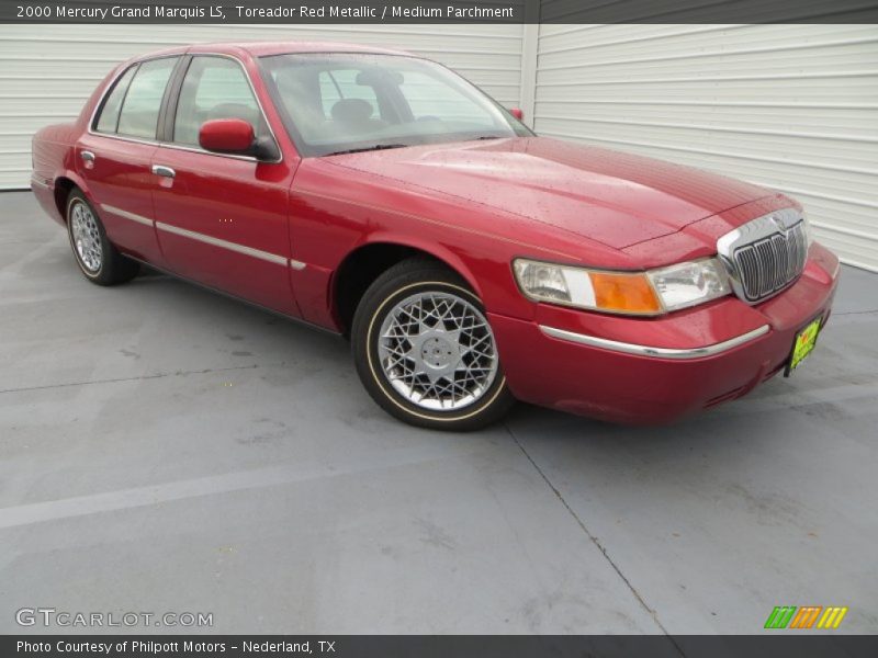 Toreador Red Metallic / Medium Parchment 2000 Mercury Grand Marquis LS
