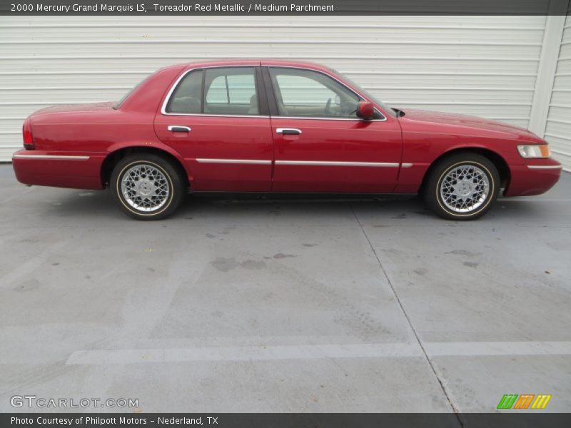 Toreador Red Metallic / Medium Parchment 2000 Mercury Grand Marquis LS