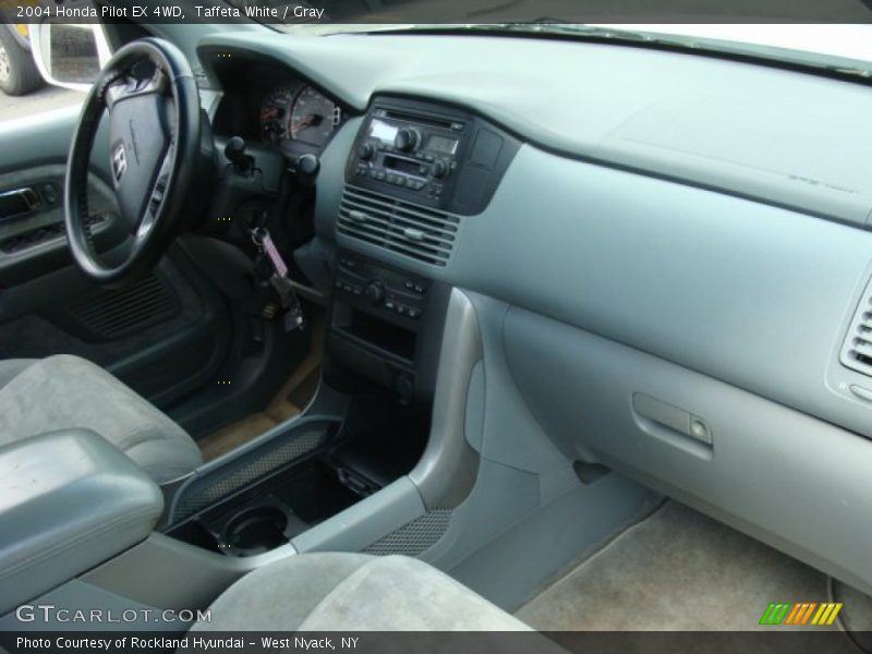 Taffeta White / Gray 2004 Honda Pilot EX 4WD