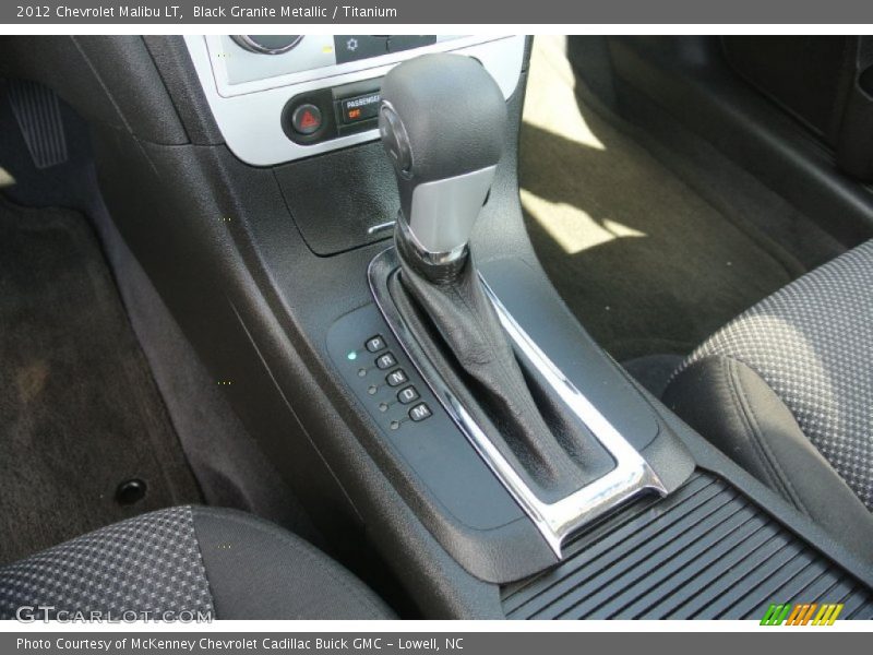 Black Granite Metallic / Titanium 2012 Chevrolet Malibu LT