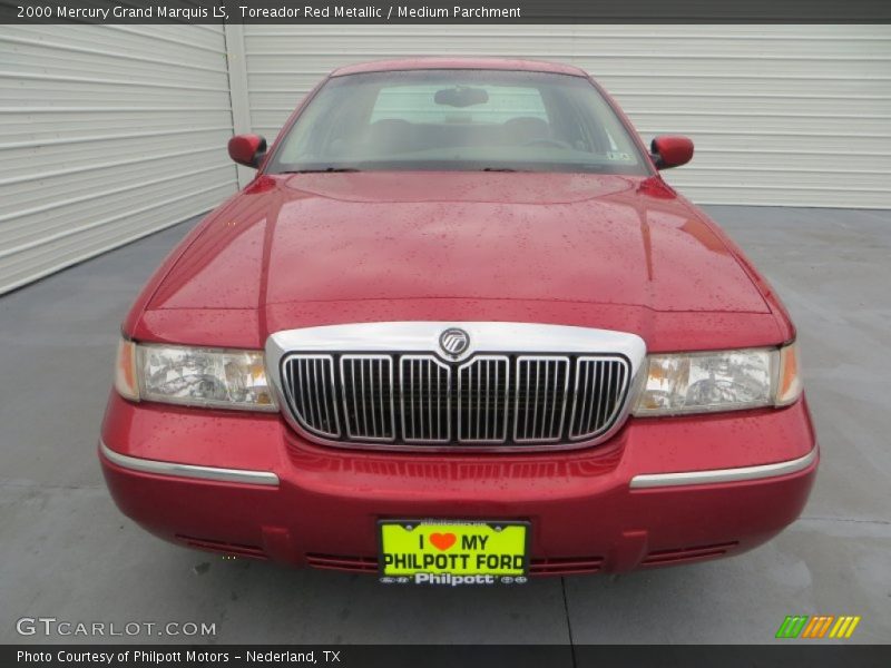 Toreador Red Metallic / Medium Parchment 2000 Mercury Grand Marquis LS