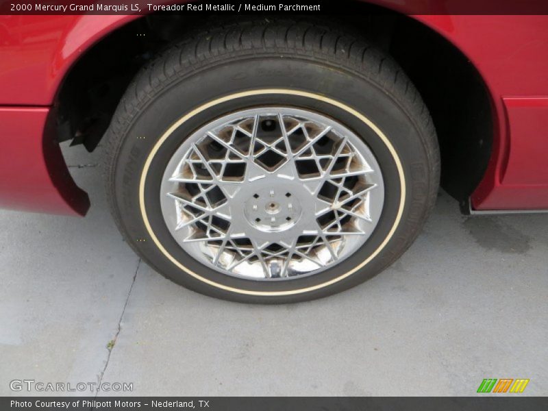 Toreador Red Metallic / Medium Parchment 2000 Mercury Grand Marquis LS
