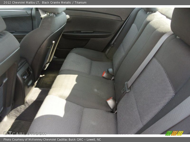 Black Granite Metallic / Titanium 2012 Chevrolet Malibu LT