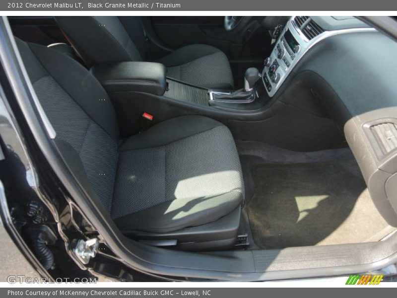 Black Granite Metallic / Titanium 2012 Chevrolet Malibu LT