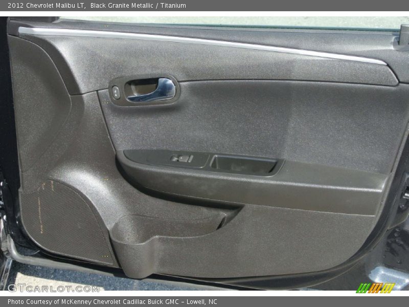 Black Granite Metallic / Titanium 2012 Chevrolet Malibu LT