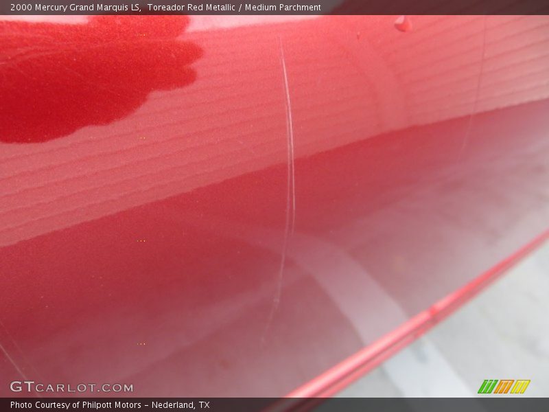 Toreador Red Metallic / Medium Parchment 2000 Mercury Grand Marquis LS