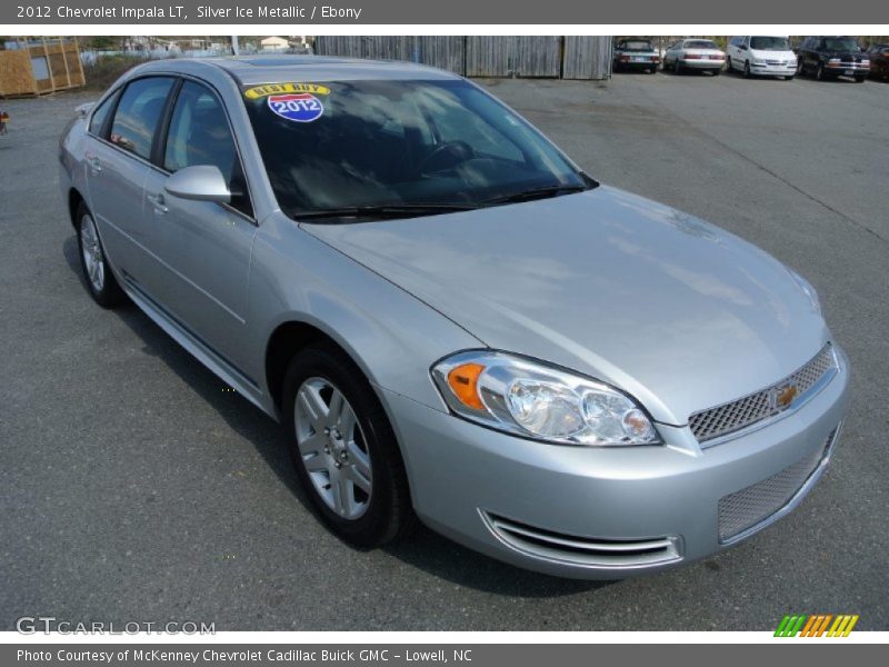 Silver Ice Metallic / Ebony 2012 Chevrolet Impala LT