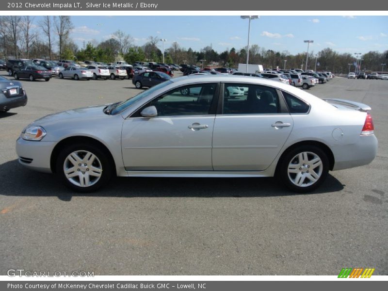 Silver Ice Metallic / Ebony 2012 Chevrolet Impala LT