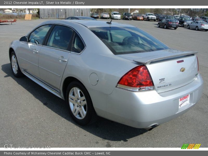 Silver Ice Metallic / Ebony 2012 Chevrolet Impala LT