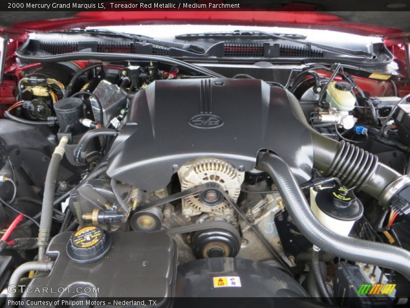 Toreador Red Metallic / Medium Parchment 2000 Mercury Grand Marquis LS
