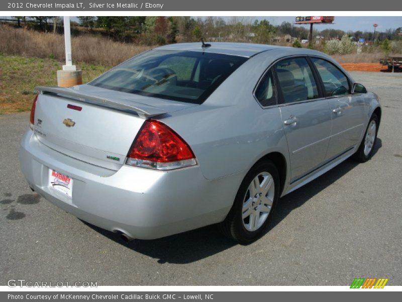 Silver Ice Metallic / Ebony 2012 Chevrolet Impala LT