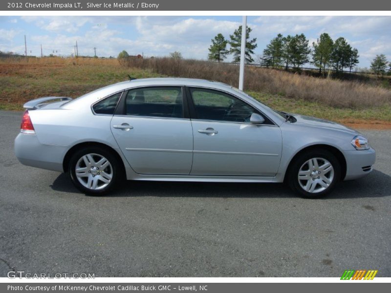 Silver Ice Metallic / Ebony 2012 Chevrolet Impala LT