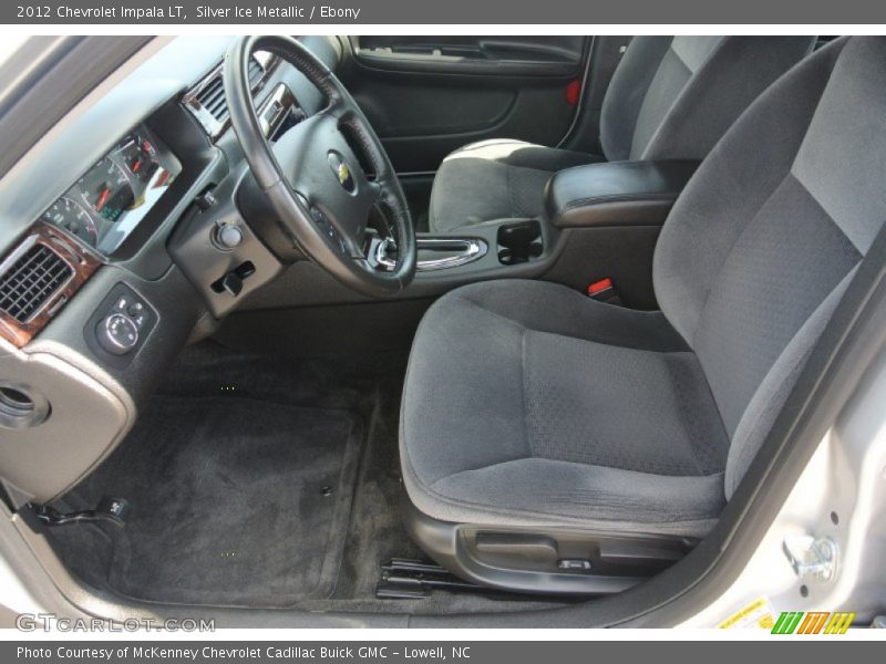 Silver Ice Metallic / Ebony 2012 Chevrolet Impala LT