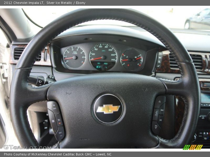 Silver Ice Metallic / Ebony 2012 Chevrolet Impala LT
