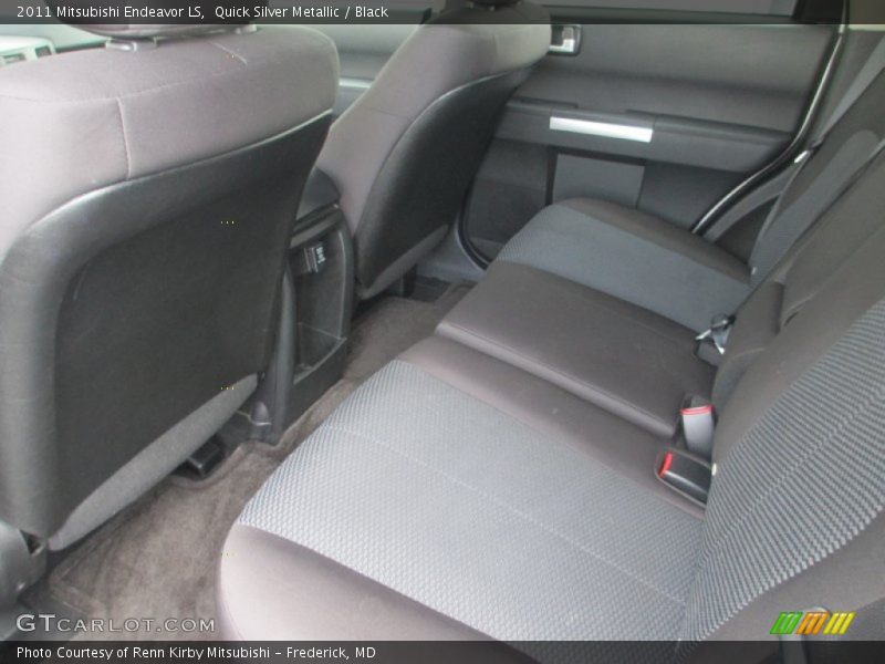 Quick Silver Metallic / Black 2011 Mitsubishi Endeavor LS