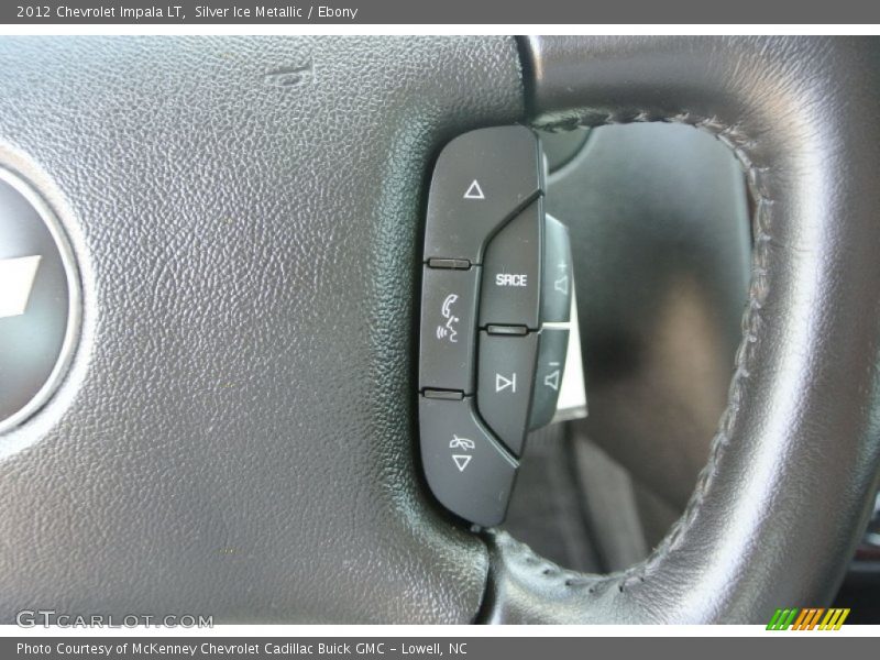 Silver Ice Metallic / Ebony 2012 Chevrolet Impala LT