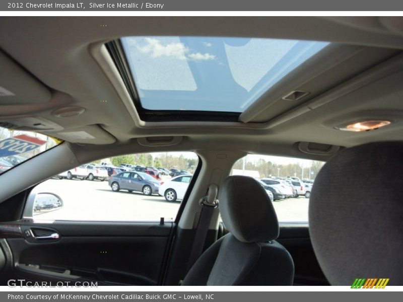 Silver Ice Metallic / Ebony 2012 Chevrolet Impala LT