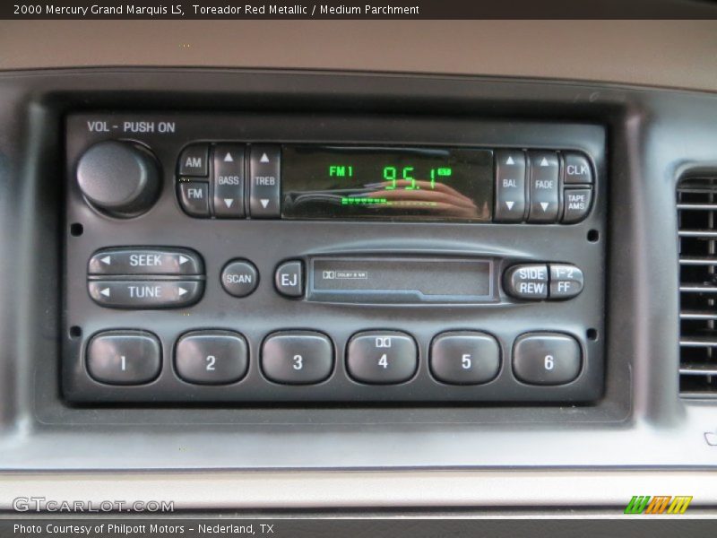 Toreador Red Metallic / Medium Parchment 2000 Mercury Grand Marquis LS