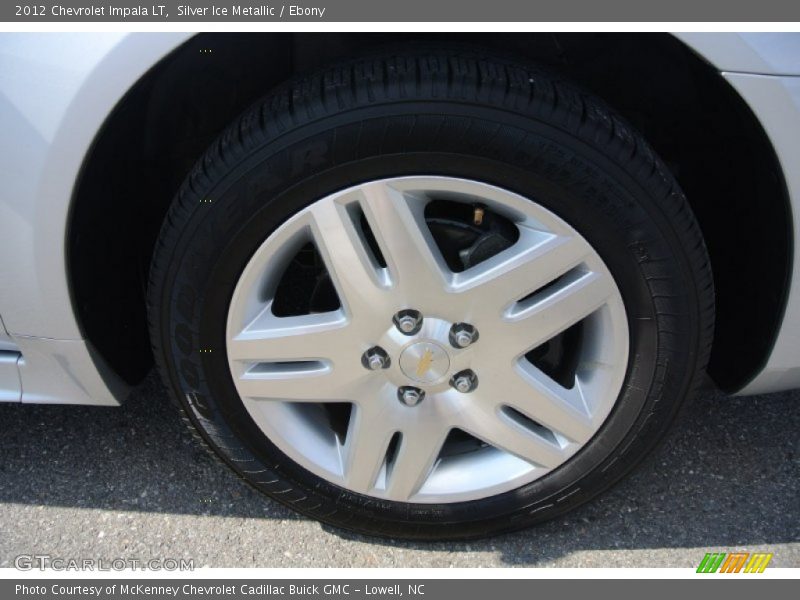Silver Ice Metallic / Ebony 2012 Chevrolet Impala LT