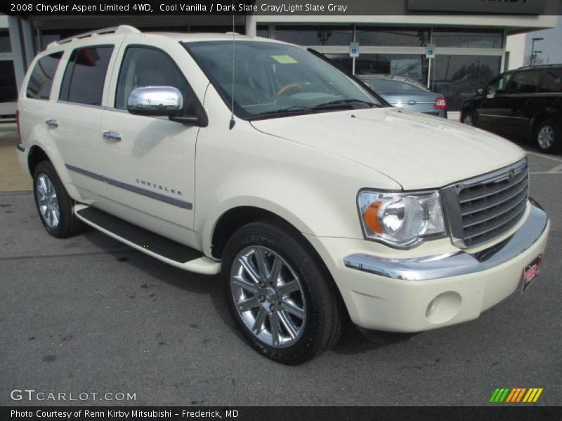 Cool Vanilla / Dark Slate Gray/Light Slate Gray 2008 Chrysler Aspen Limited 4WD