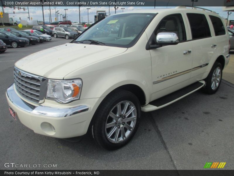Cool Vanilla / Dark Slate Gray/Light Slate Gray 2008 Chrysler Aspen Limited 4WD