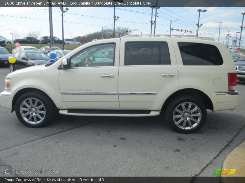 Cool Vanilla / Dark Slate Gray/Light Slate Gray 2008 Chrysler Aspen Limited 4WD