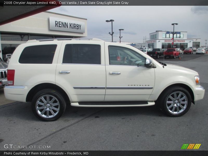 Cool Vanilla / Dark Slate Gray/Light Slate Gray 2008 Chrysler Aspen Limited 4WD
