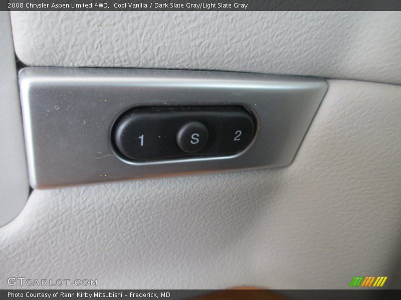 Cool Vanilla / Dark Slate Gray/Light Slate Gray 2008 Chrysler Aspen Limited 4WD