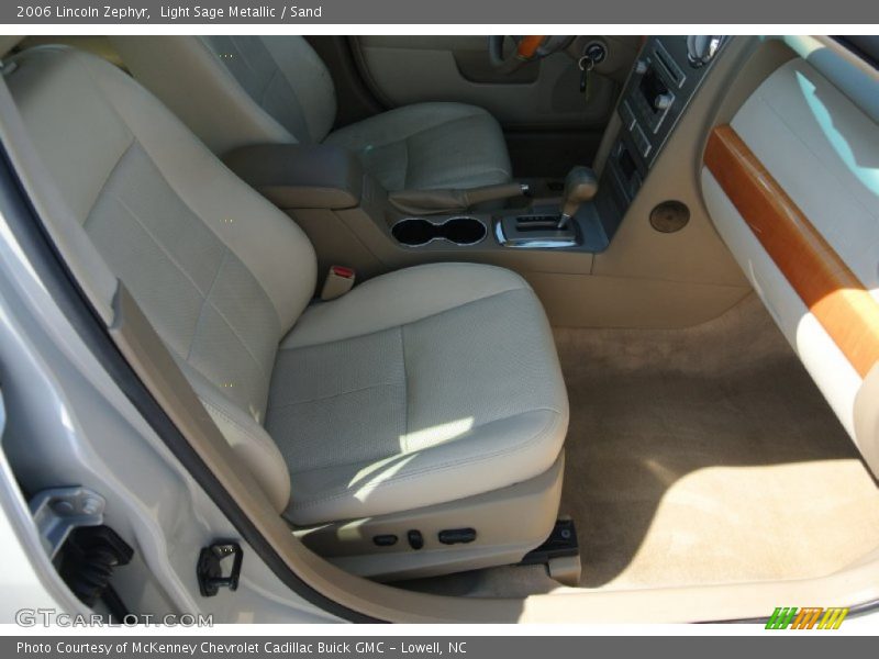 Light Sage Metallic / Sand 2006 Lincoln Zephyr