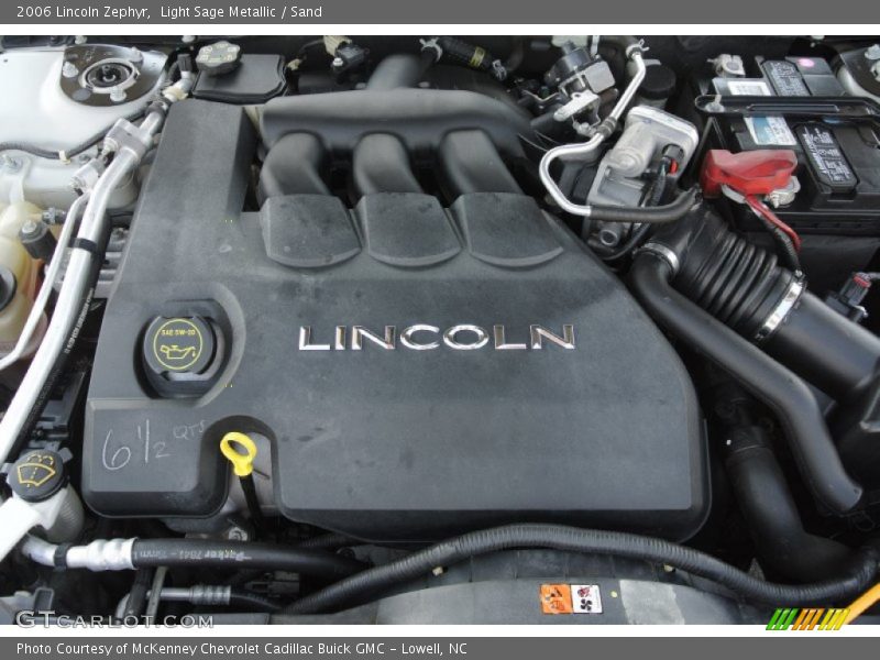 Light Sage Metallic / Sand 2006 Lincoln Zephyr