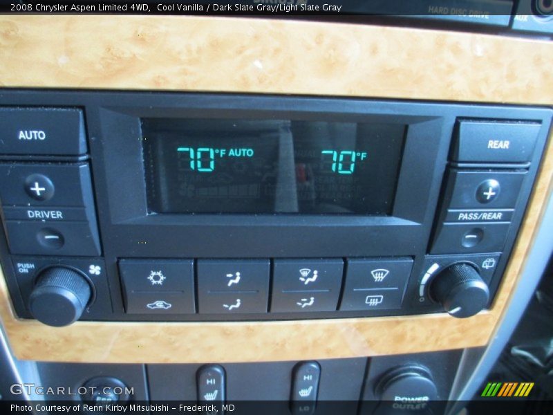 Cool Vanilla / Dark Slate Gray/Light Slate Gray 2008 Chrysler Aspen Limited 4WD