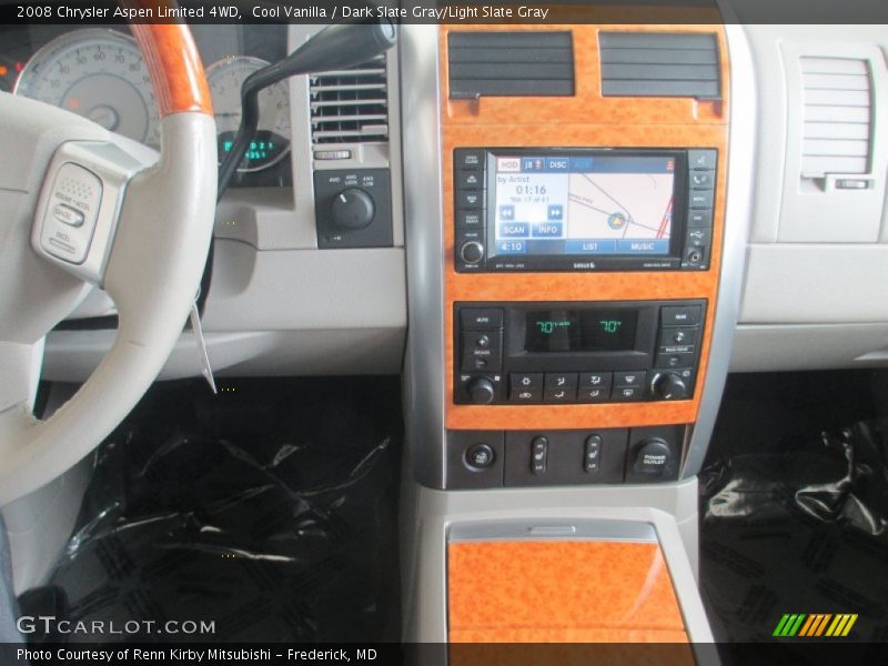 Cool Vanilla / Dark Slate Gray/Light Slate Gray 2008 Chrysler Aspen Limited 4WD