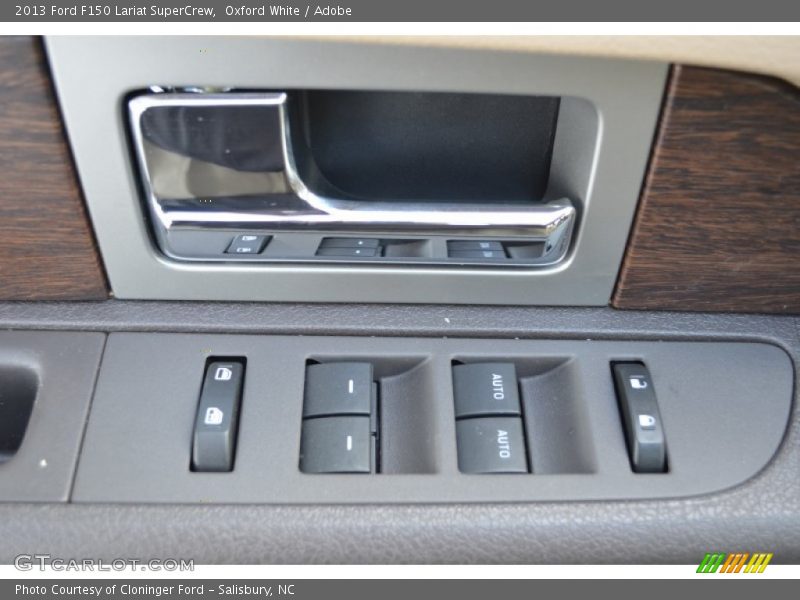 Oxford White / Adobe 2013 Ford F150 Lariat SuperCrew