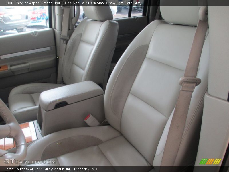Cool Vanilla / Dark Slate Gray/Light Slate Gray 2008 Chrysler Aspen Limited 4WD