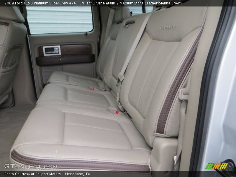 Rear Seat of 2009 F150 Platinum SuperCrew 4x4