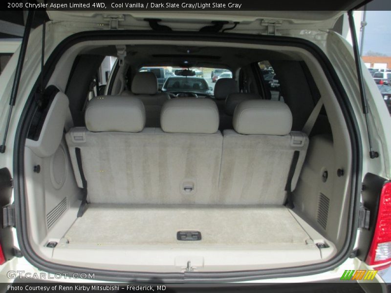 Cool Vanilla / Dark Slate Gray/Light Slate Gray 2008 Chrysler Aspen Limited 4WD