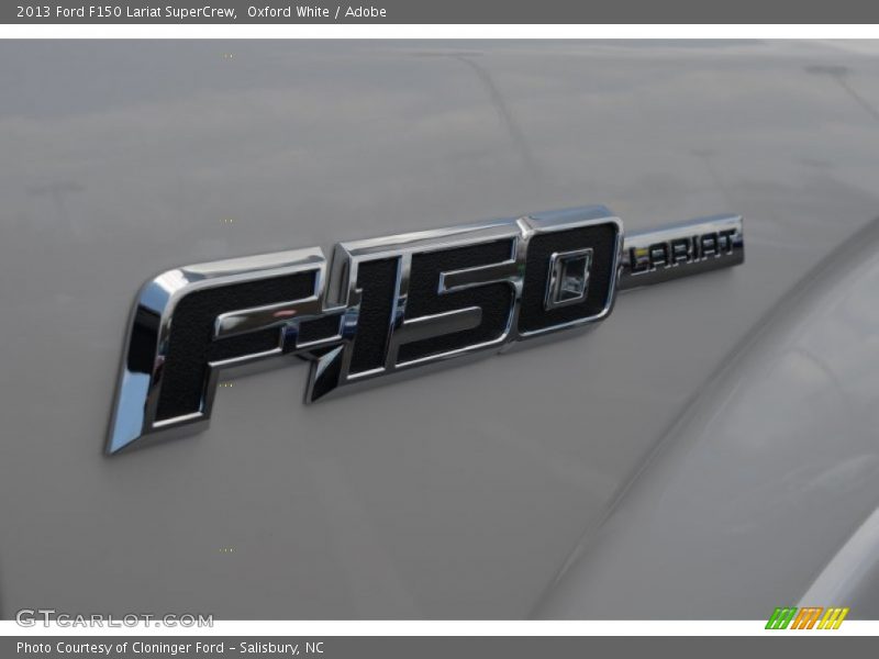 Oxford White / Adobe 2013 Ford F150 Lariat SuperCrew